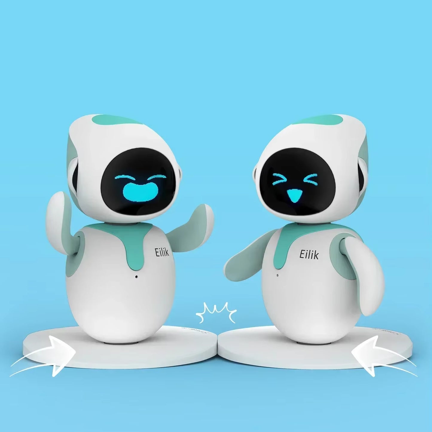 Eilik Smart Robot Toy Emotional Interaction Companion Pet with Ai Technology Endless Fun Robot Toy for Kids Companion Bot Gifts